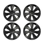 19‘’ Turbine Symmetrical Wheel Covers Matt Black Type A for Model Y(2022-2024)