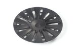 18‘’ Helios Wheel  Covers Matte Black for Model 3 (2024-2026) - Image 2