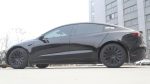18‘’ Helios Wheel  Covers Matte Black for Model 3 (2024-2026) - Image 4
