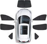 Privacy Curtains & Full Windows Sunshade For Model 3 (2021-2026)