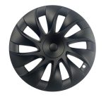20‘’ Turbine Wheel Covers Matte Black for Model Y(2022-2024) - Image 2