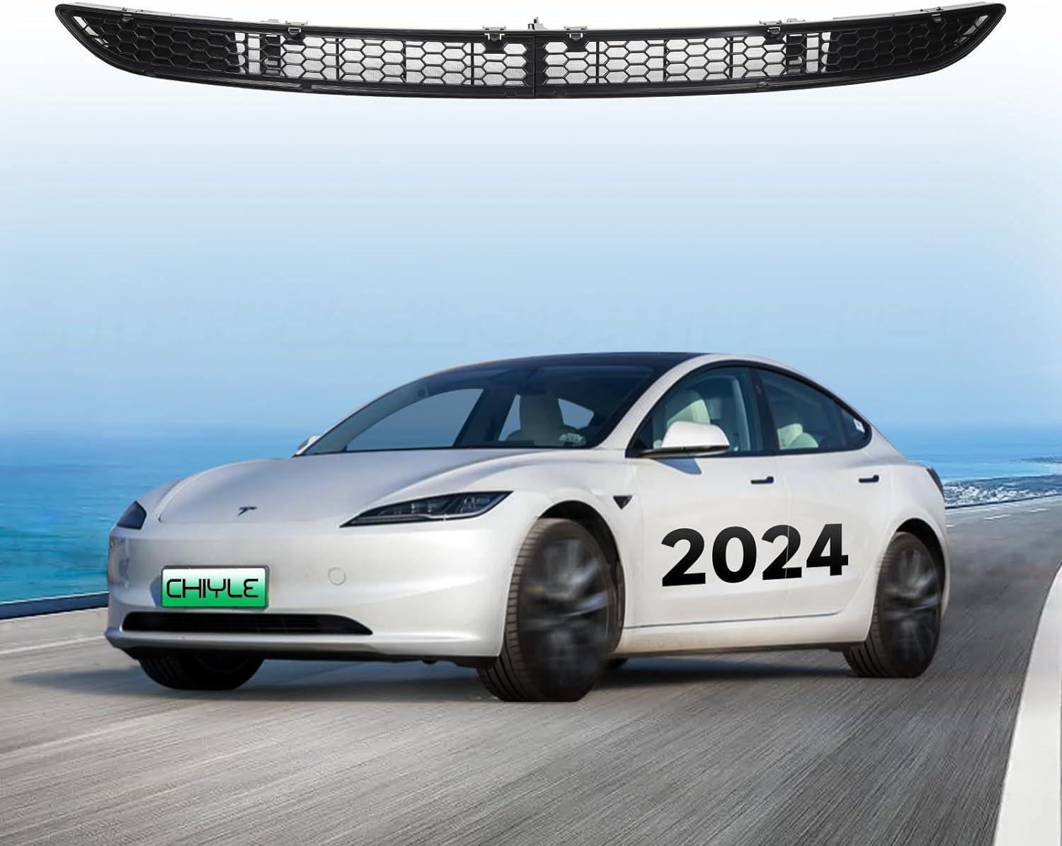 324.jpg Radiator Protective Mesh Grill Panel For Model 3(2024-2025) - Image 1