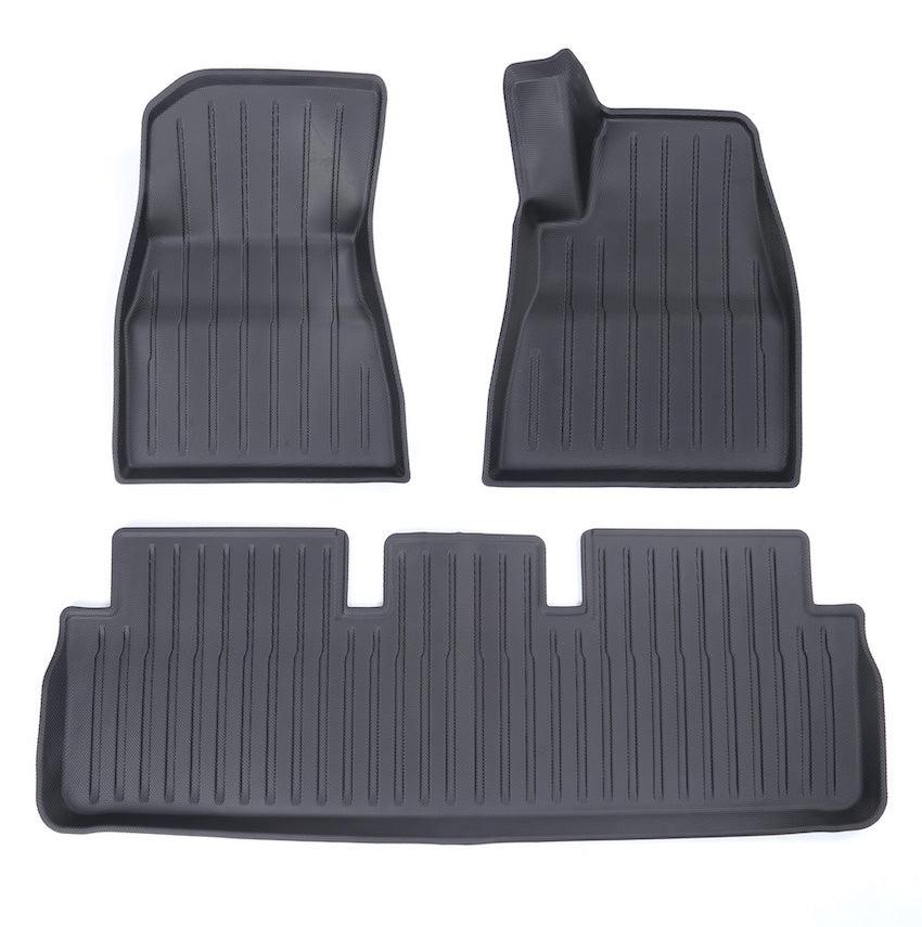 3DAll-WeatherTPEFloorMatsforModel3_2024Highland_5.jpg 3D All-Weather TPE Floor Mats for Model 3 (2024-2026) - Image 1