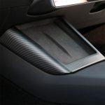 Real Carbon Fibre Wireless Phone Charger Surround  For Model 3(2024-2026)/Model Y(2025-2026) - Image 3