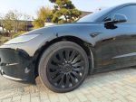 18‘’  Turbine Symmetrical  Wheel  Covers Matte Black for Model 3 (2024-2026) - Image 2