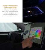 Laser Engraving Atmosphere Light for Model3(2021-2023)/Y (2022-2024) - Image 5