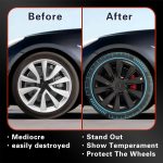 18‘’ Thunder Wheel  Covers Matte Black for Model 3 (2019-2023) - Image 6