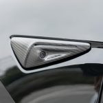 Real Carbon Fibre Interior Camera Cover Trim For Tesla Model 3 (2021–2023) / Model Y (2022–2024) - Image 4