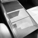 Real Carbon Fibre Center Console Storage Lid Cover Trim For Tesla Model 3(2024-2026)/Model Y(2025-2026） - Image 3