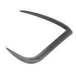 Real Carbon Fibre Wind Deflector Headlight Trim For Model Y (2025–2026) - Image 2