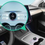 HD LCD Smart Control Dock For Model 3(2021-2023)/Y(2022-2024) - Image 6