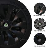 18‘’ Turbine Symmetrical Wheel  Covers Matte Black for Model 3 (2021-2023） - Image 4