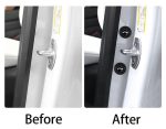 Door Shock Stickers (8 pcs) For Model 3/Y - Image 2