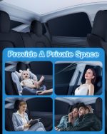 Privacy Curtains & Full Windows Sunshade For Model Y - Image 7
