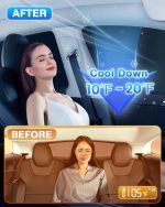 Privacy Curtains & Full Windows Sunshade For Model Y - Image 8