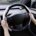 Steering Wheel Grip Grab Cover For Model 3(2019-2023)/Y(2022-2024) - Image 7