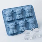 🐮 Mini Highland Cow Ice Cube & Dessert Mold 🧊🍪 Cute 3D Ice for Drinks, Parties & Gifts💕 - Image 18