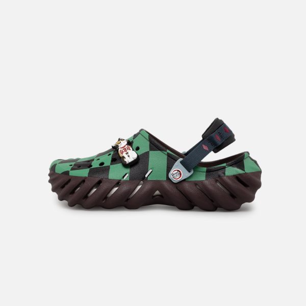 Crocs X Demon Slayer Tanjiro Kamado Echo Clog Mocha