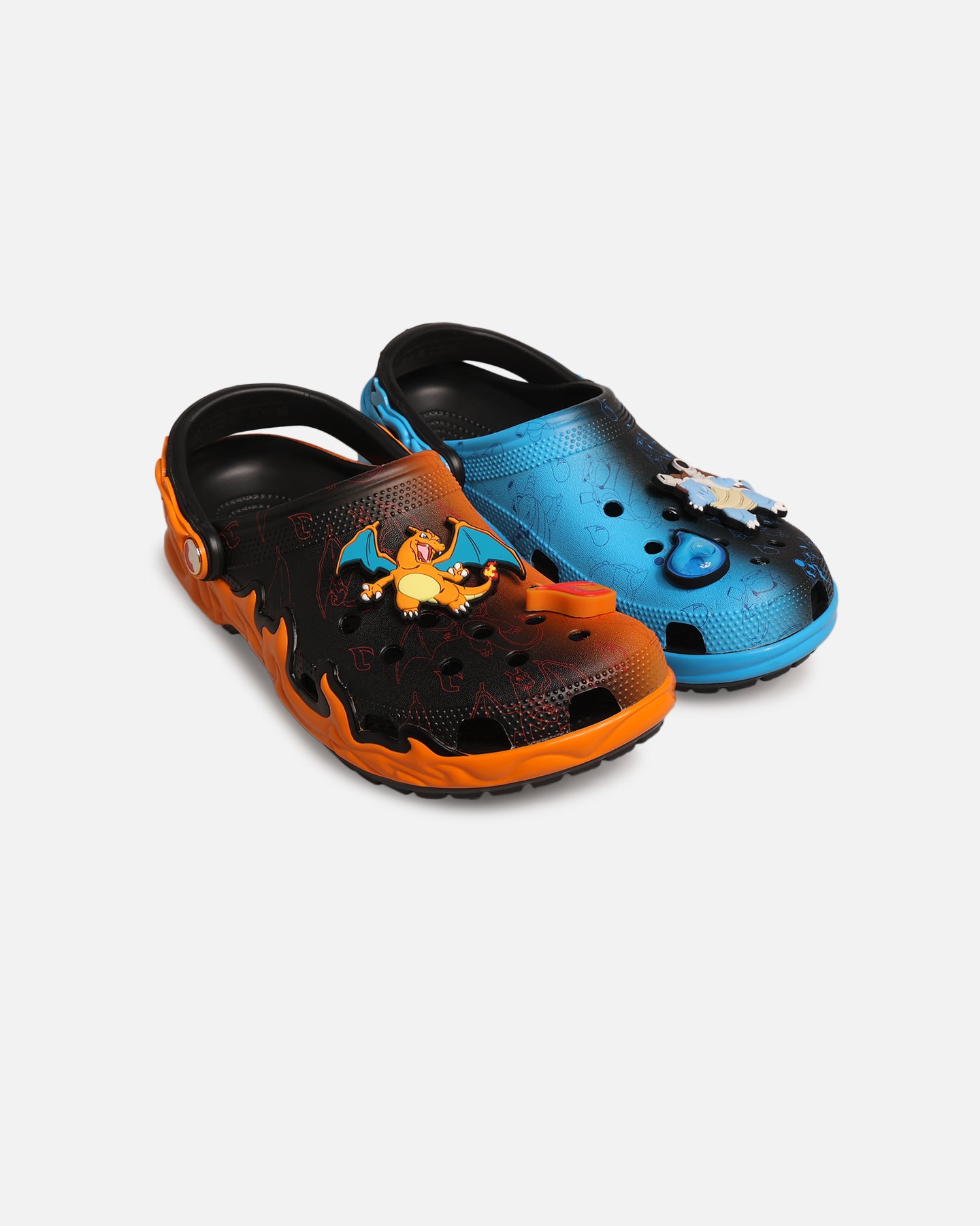 05012684-YM041_default_0010.jpg Crocs Pokémon 'Charizard vs. Blastoise' Classic Clog Multi - Image 1