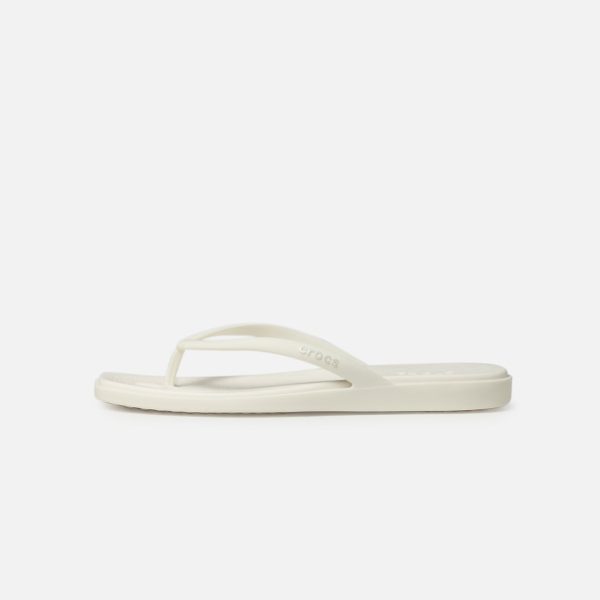 Crocs Women's Miami Flip Chalk