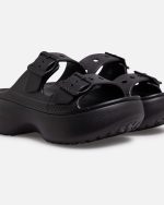 Crocs Women's Saturday Platform Sandal Black - Image 7