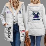 ABALPC2896 MBSTORM Women's Hooded Fleece Vest - Image 7