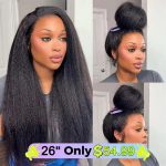 Sale Happening Now: 50% OFF – Pre-Cut Lace Wig · Seamless Natural Blend - Image 2