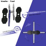Brake Caliper Piston Press Tool – 360° Rotating Ratchet Wrench for Single, Dual & Quad Piston Disc Brakes - Image 5