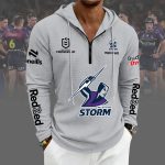 ABSLPC299150 MBSTORM Man Lightweight Quarter Zip Pullover Hoodie - Image 4