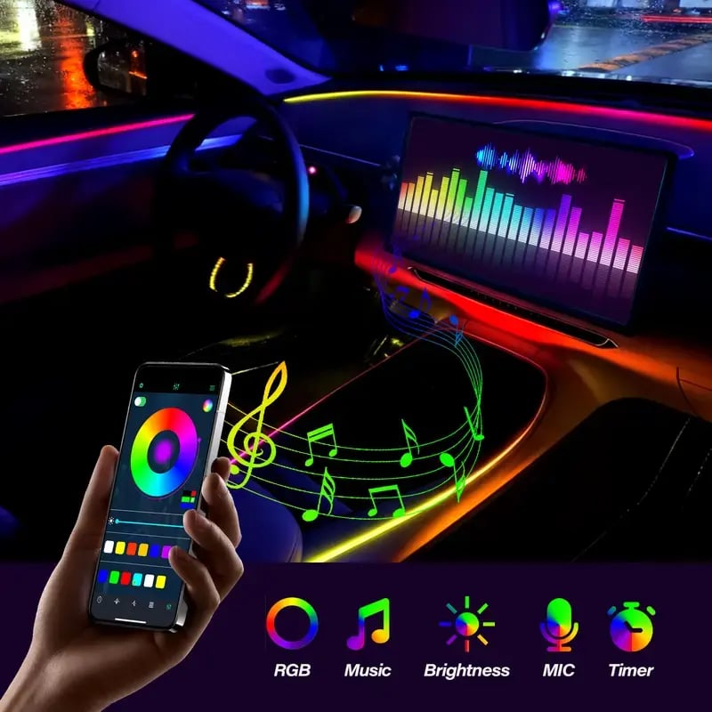 3cfbc4b862e1fc86bcedf606ef7ec8c6fdf6af2a.jpg 🚘Intelligent LED In-Car Ambient Lighting - Image 1