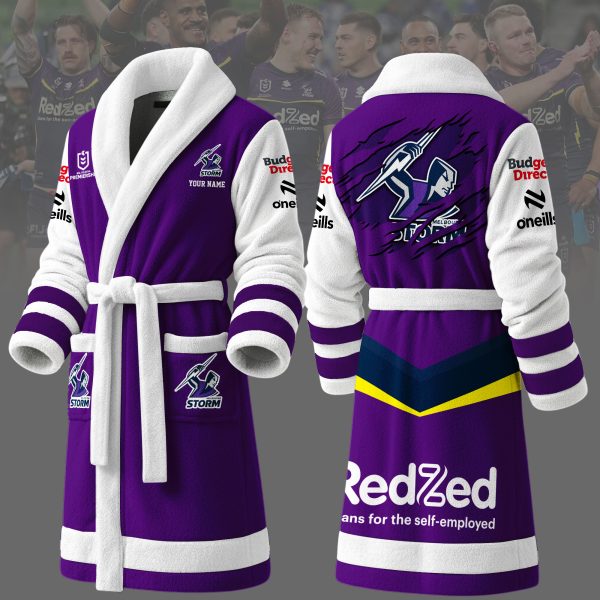 ABOLPC299152 MBSTORM Fleece Bathrobe