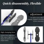 Brake Caliper Piston Press Tool – 360° Rotating Ratchet Wrench for Single, Dual & Quad Piston Disc Brakes - Image 7