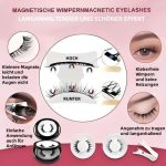 🔥✨ Hot Sale! ✨🔥 Magnetic Eyelashes – No Glue, No Mess, Effortless Glam Every Day 👁️💖💄 Travel-Friendly & Reusable Beauty Must-Have! 🌸💫 - Image 4