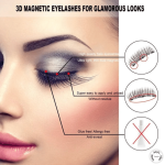 🔥✨ Hot Sale! ✨🔥 Magnetic Eyelashes – No Glue, No Mess, Effortless Glam Every Day 👁️💖💄 Travel-Friendly & Reusable Beauty Must-Have! 🌸💫 - Image 8