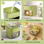 🥳2026 HOT SALE🥳💞50K+ SOLD!🧊Portable Ice Maker with Lid and Storage Box (48 cubes) - Image 6