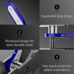 Brake Caliper Piston Press Tool – 360° Rotating Ratchet Wrench for Single, Dual & Quad Piston Disc Brakes - Image 2