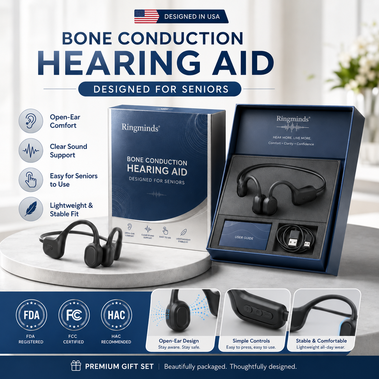 lQLPKdh_X-uGIWXNBObNBOawv024QabLkGsJ1HMV7t8wAA_1254_1254.png ⚡ 50K+ SOLD! Almost Gone-🔥Still Struggling to Hear Clearly? Brand-new Bone Conduction Smart Hearing Headphones - Image 1