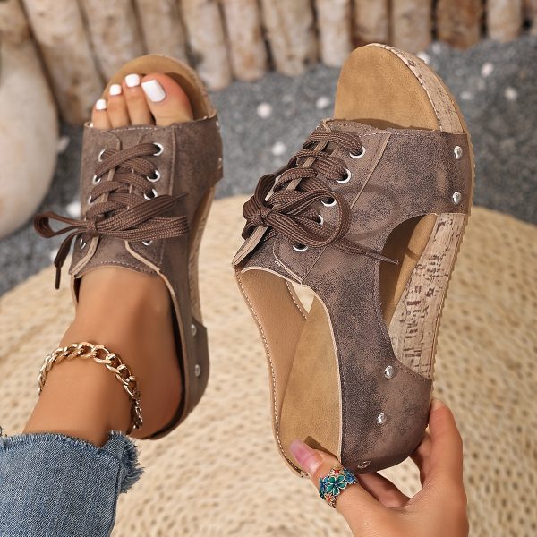 Women's Retro Summer Sandals –Comfortable Wedge Summer Slippers