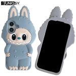 Labubu Shockproof Silicone iPhone Case – Cute 3D Character - Image 10