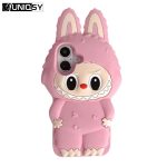 Labubu Shockproof Silicone iPhone Case – Cute 3D Character