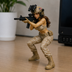 Tactical Beauty Desktop Collectible - Image 3