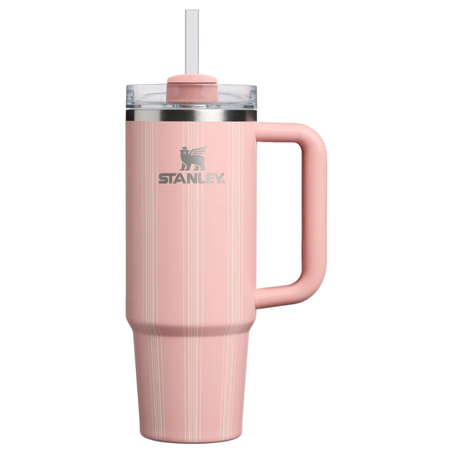 30OZ-PeachRosePicnicStripe_c96561e6-d3ed-4fdb-a7f5-8c7af786f6b3-1.png The Quencher H2.0 Flowstate™- 30oz- Stripe - Image 1