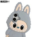 Labubu Shockproof Silicone iPhone Case – Cute 3D Character - Image 9