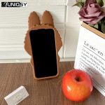 Labubu Shockproof Silicone iPhone Case – Cute 3D Character - Image 11