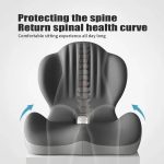 🪑 Ergonomic Seat Cushion — Memory foam. Lumbar support. Back pain relief. Sit better.